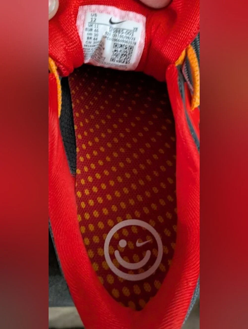 Nike Air Zoom Pegasus 40 Kansas City Chiefs Running Shoes Men's 12 DZ5985-001